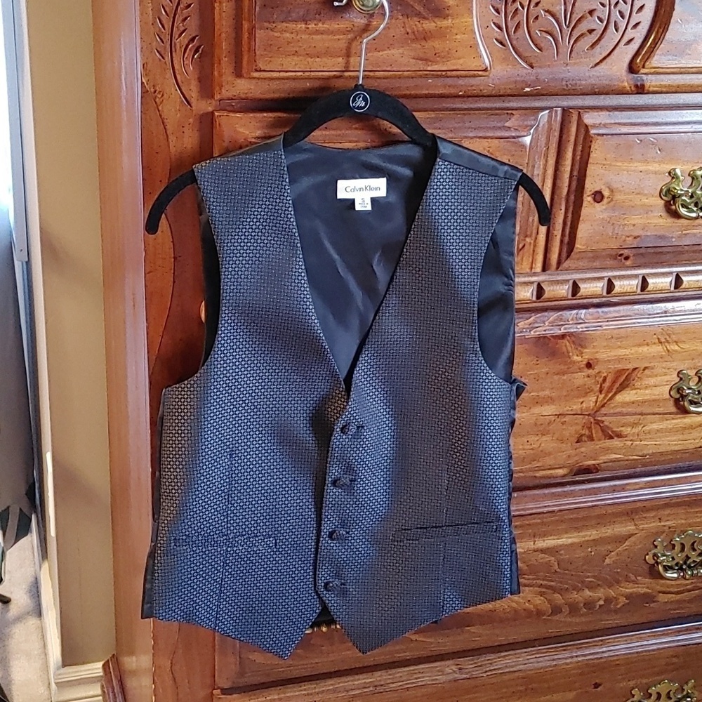Men's Calvin Klein Formal Button Vest Size Small